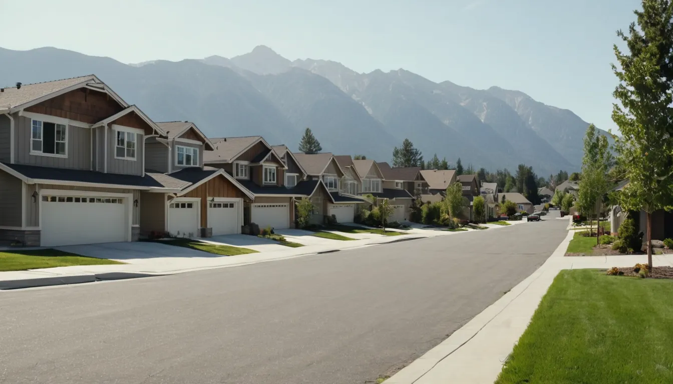 A neighborhood of newer homes across the Commerce City area under a bright sky